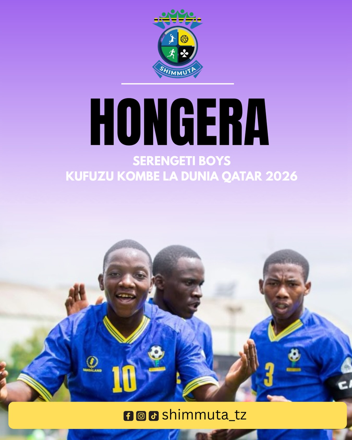 Hongera Serengeti Boys Kufuzu Kombe la Dunia U17